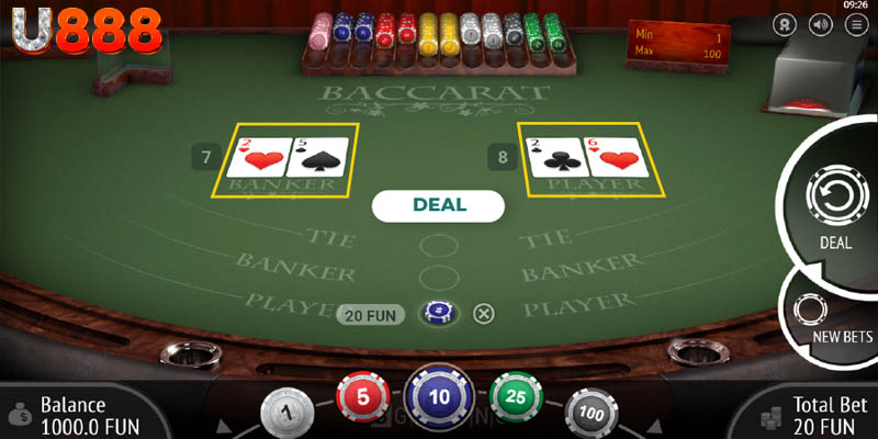 Baccarat có cách chơi khá đơn giản dễ tiếp cận